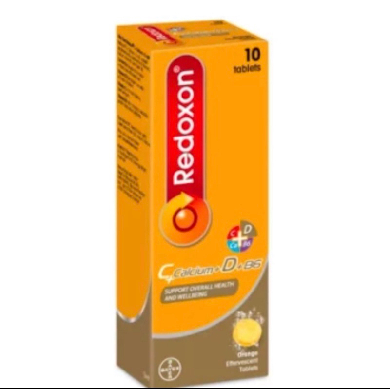 Redoxon C + Calcium + D + B6 exp 6/2027 | Shopee Malaysia