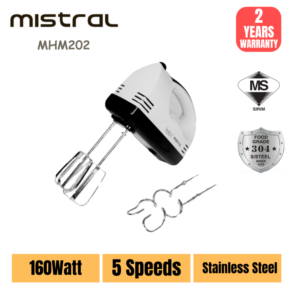 KHIND HAND MIXER HM300 / MHM202 MIXER CAKE TANGAN Shopee Malaysia