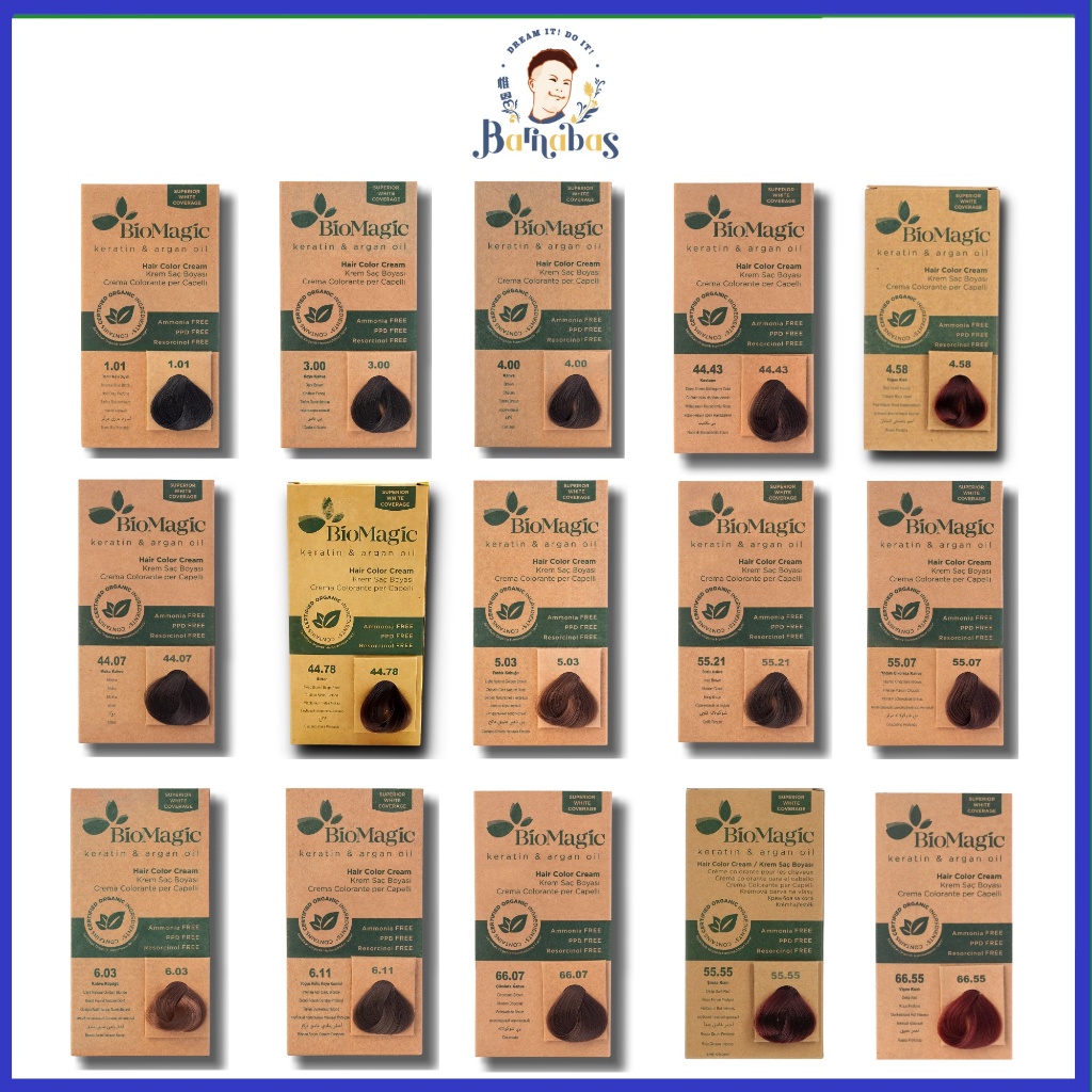 Biomagic Hair Color C K 3/00 Dark Brown main image 0