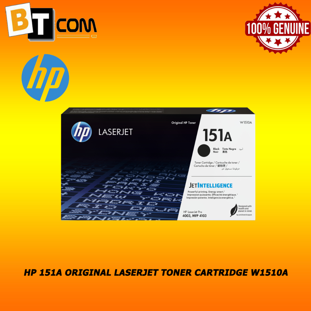 HP 151X Original LaserJet Toner Cartridge W1510X | Shopee Malaysia