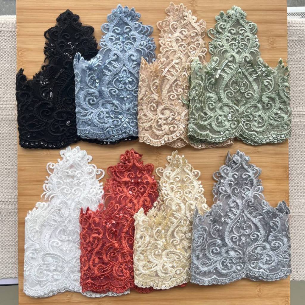 Indah Trimming Lace Aksesori Tambahan Baju Tradisional Melayu Shopee