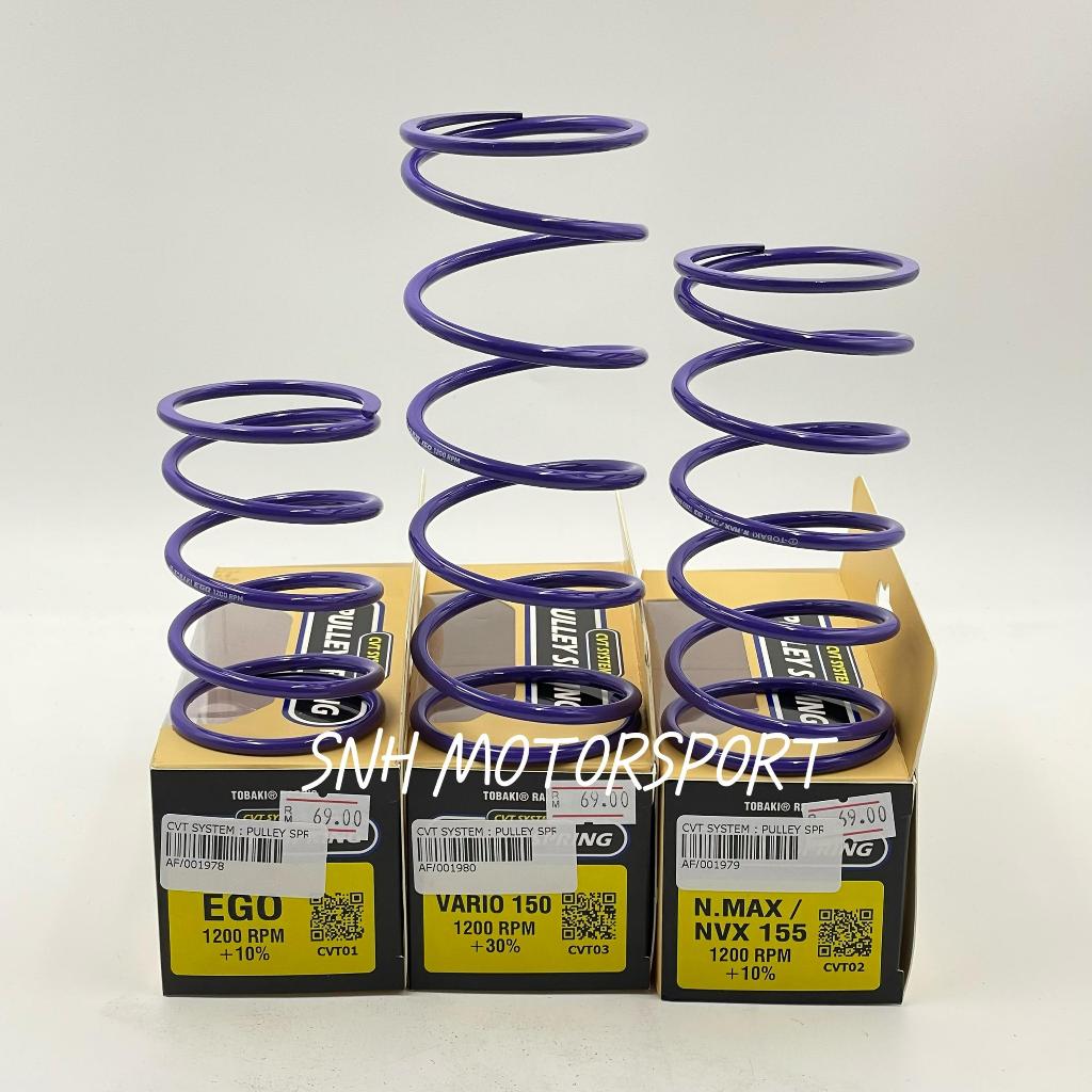TOBAKI Racing Spring CVT Pulley / CVT System Pulley Spring Racing - EGO ...