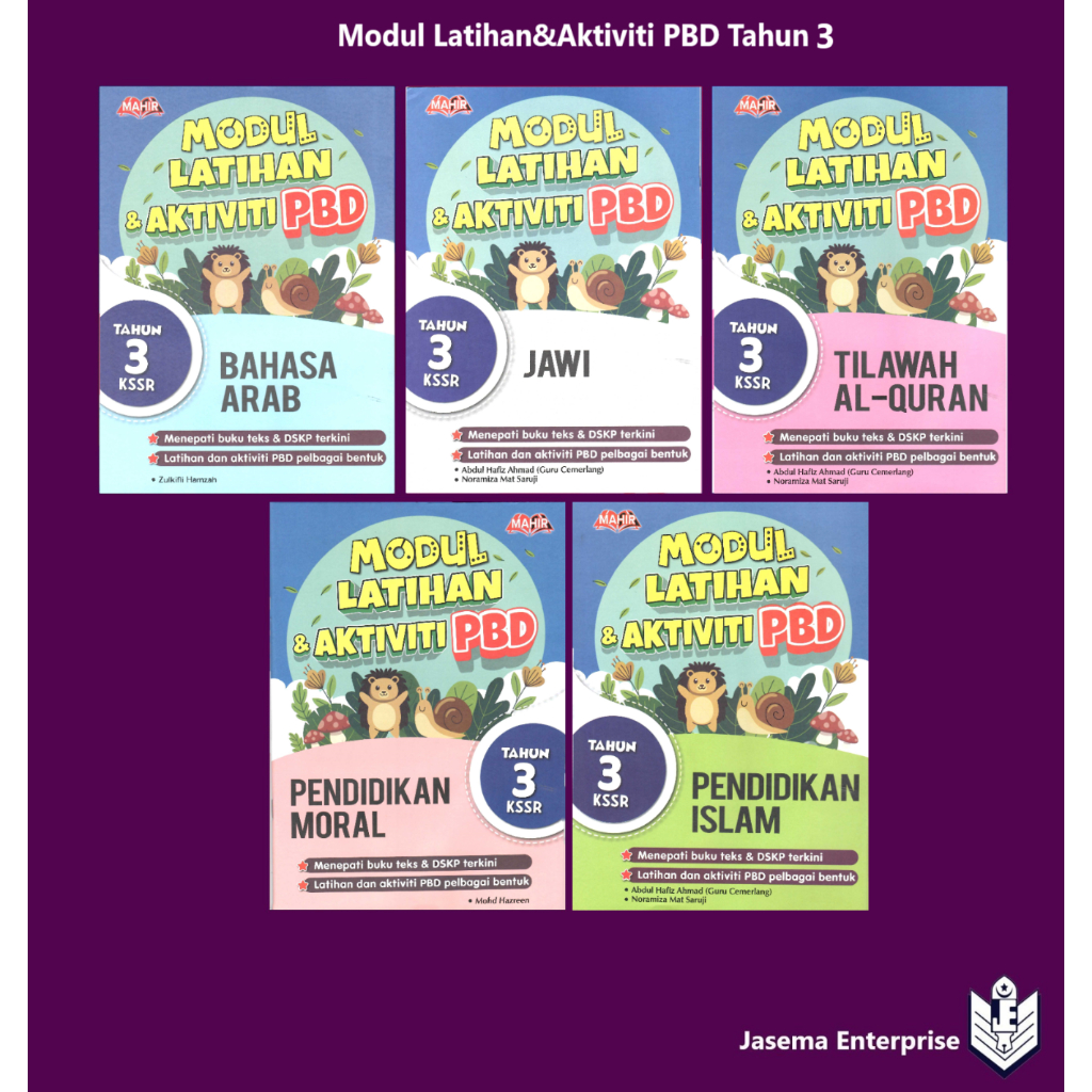 Modul Latihan & Aktiviti PBD Tahun 3 Pendidikan Moral | Jawi | Tilawah ...