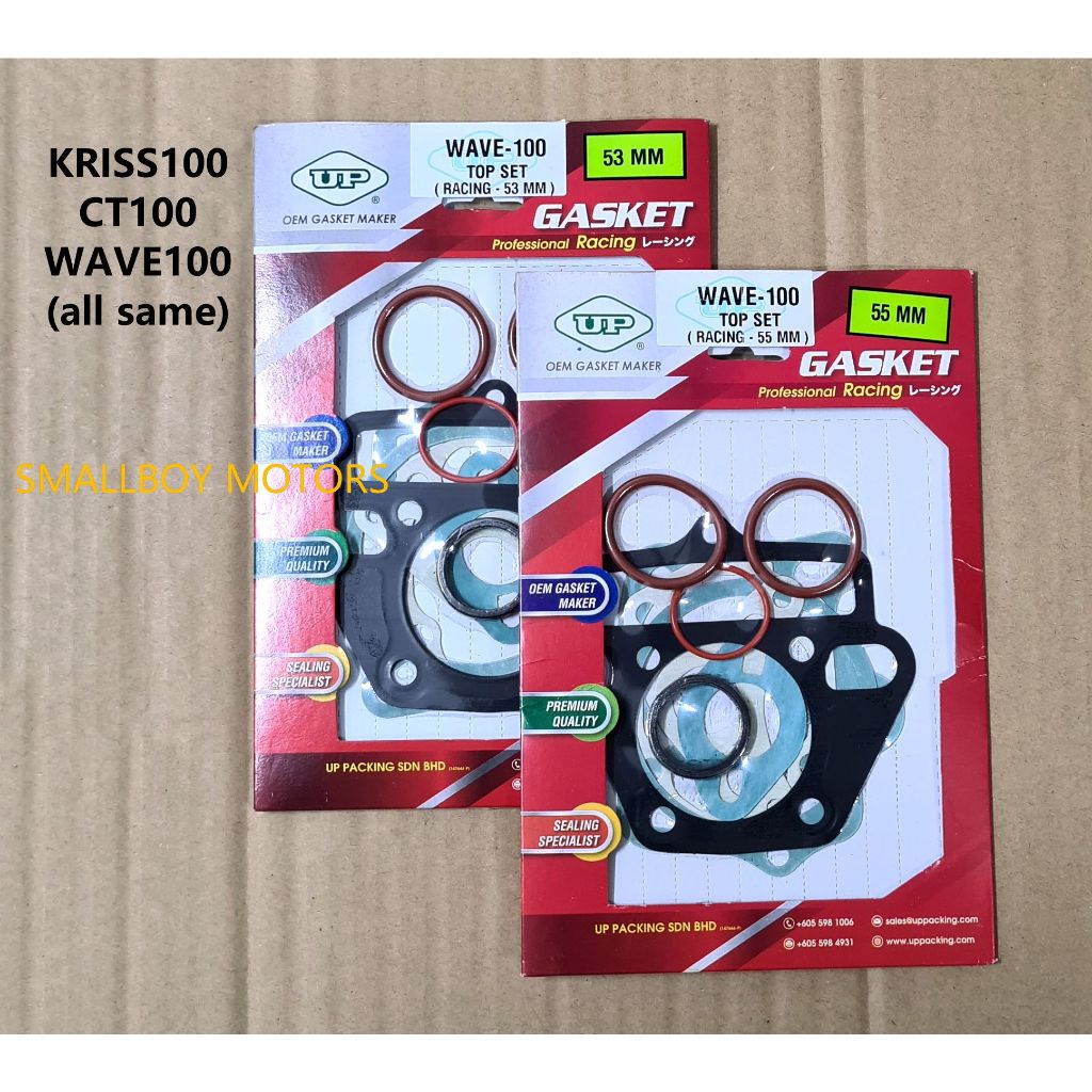 MODENAS KRISS 100 CT100 RACING TOP SET GASKET 53MM 55MM HEAD BLOCK