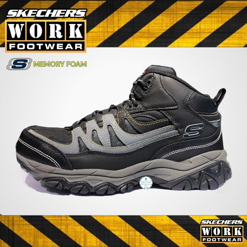 SKCW Men’s Holdredge Rebem Steel Toe Safety Boots Shoe ( 77108 ) Shopee Malaysia