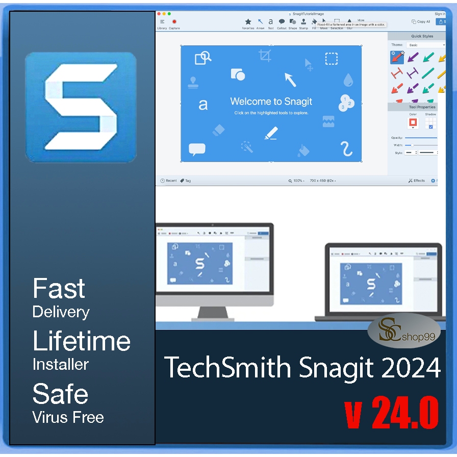 🔥𝗧echSmith 𝐒nagit🔥2024 v24.0 l 𝐅𝐮𝐥𝐥 𝘃𝗲𝗿𝘀𝗶𝗼𝗻 l Latest 2024 Shopee Malaysia