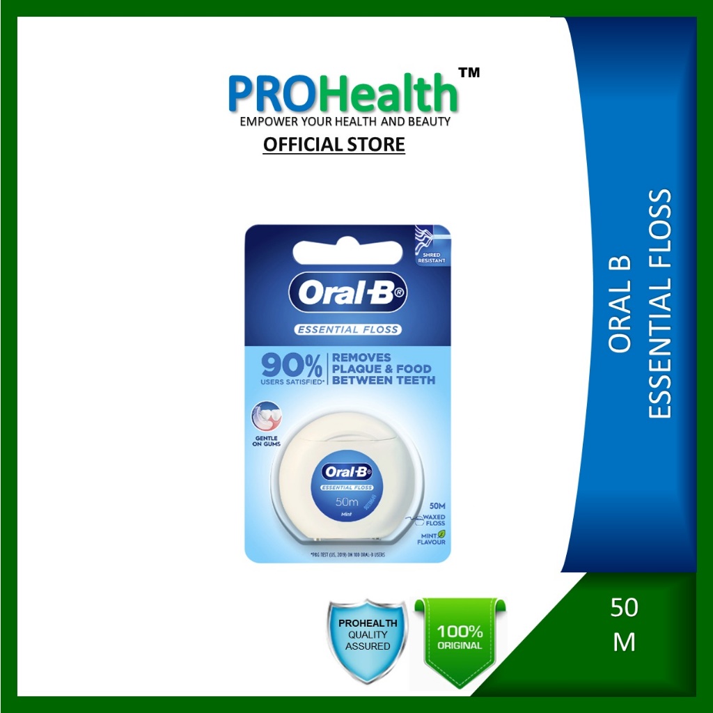 OralB Essential Floss Mint Dental Floss 50m EXPIRY05/2027 Shopee