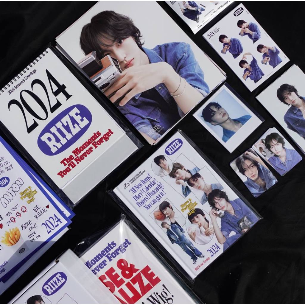 (LOOSE) RIIZE 2024 SEASON GREETINGS (READY STOCK) | Shopee Malaysia