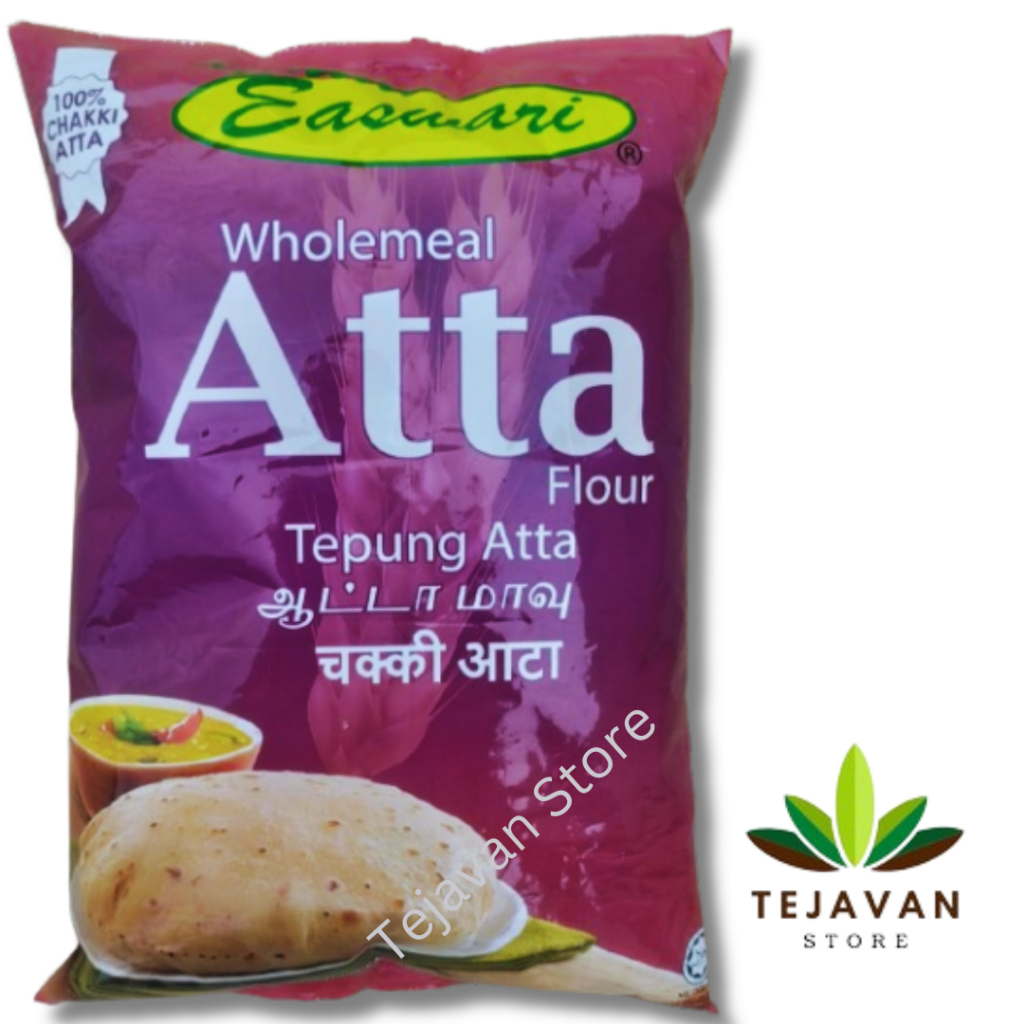 Wholemeal Chakki Atta Flour by Easwari, 1Kg Shopee Malaysia