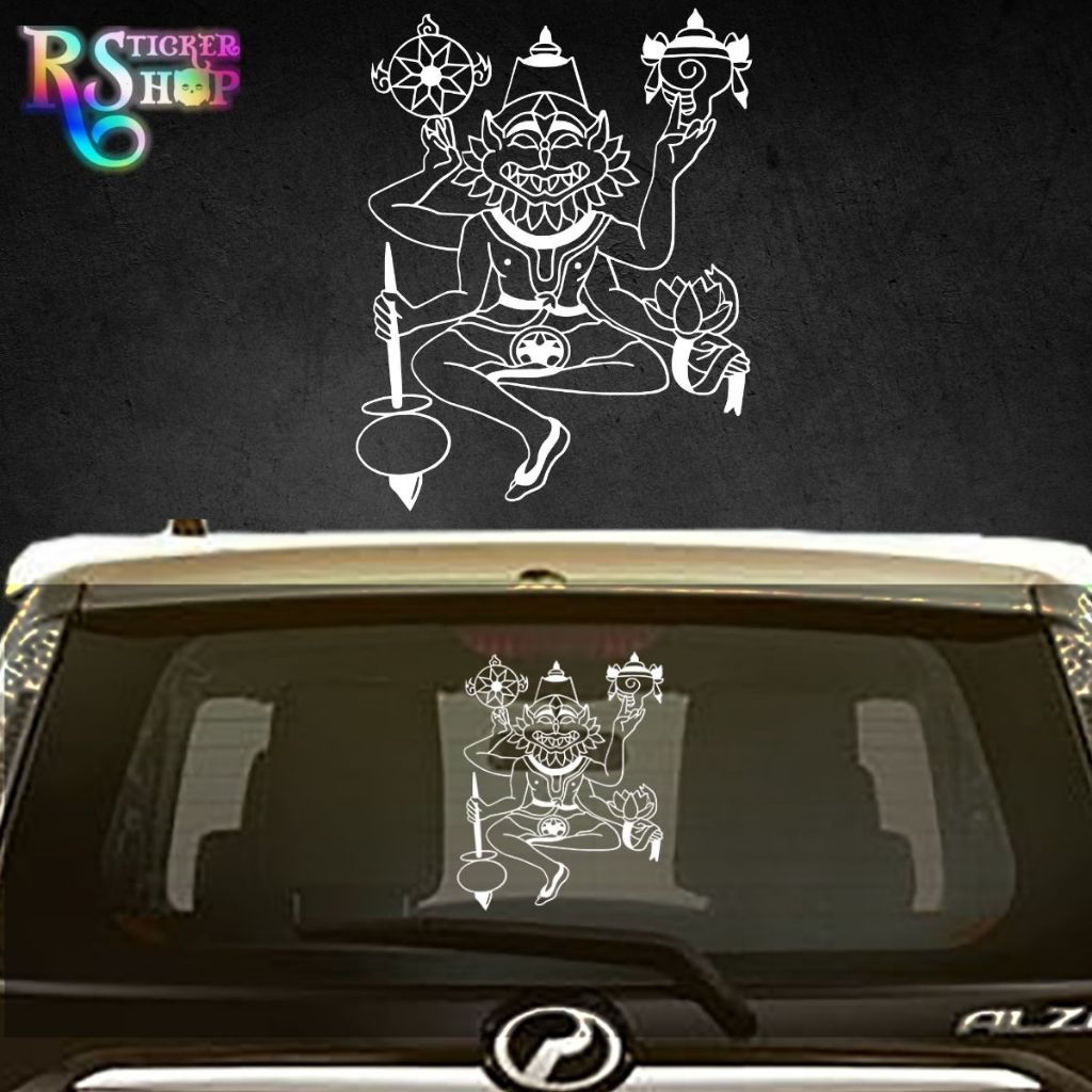 Lord Narasimha Car Sticker/RS 9216 | Shopee Malaysia