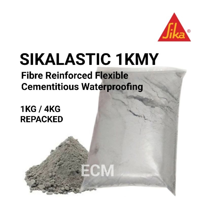 SIKALASTIC 1KMY (1KG / 4KG REPACKED) SIMEN FIBER WATERPROOF FLEXIBLE ...