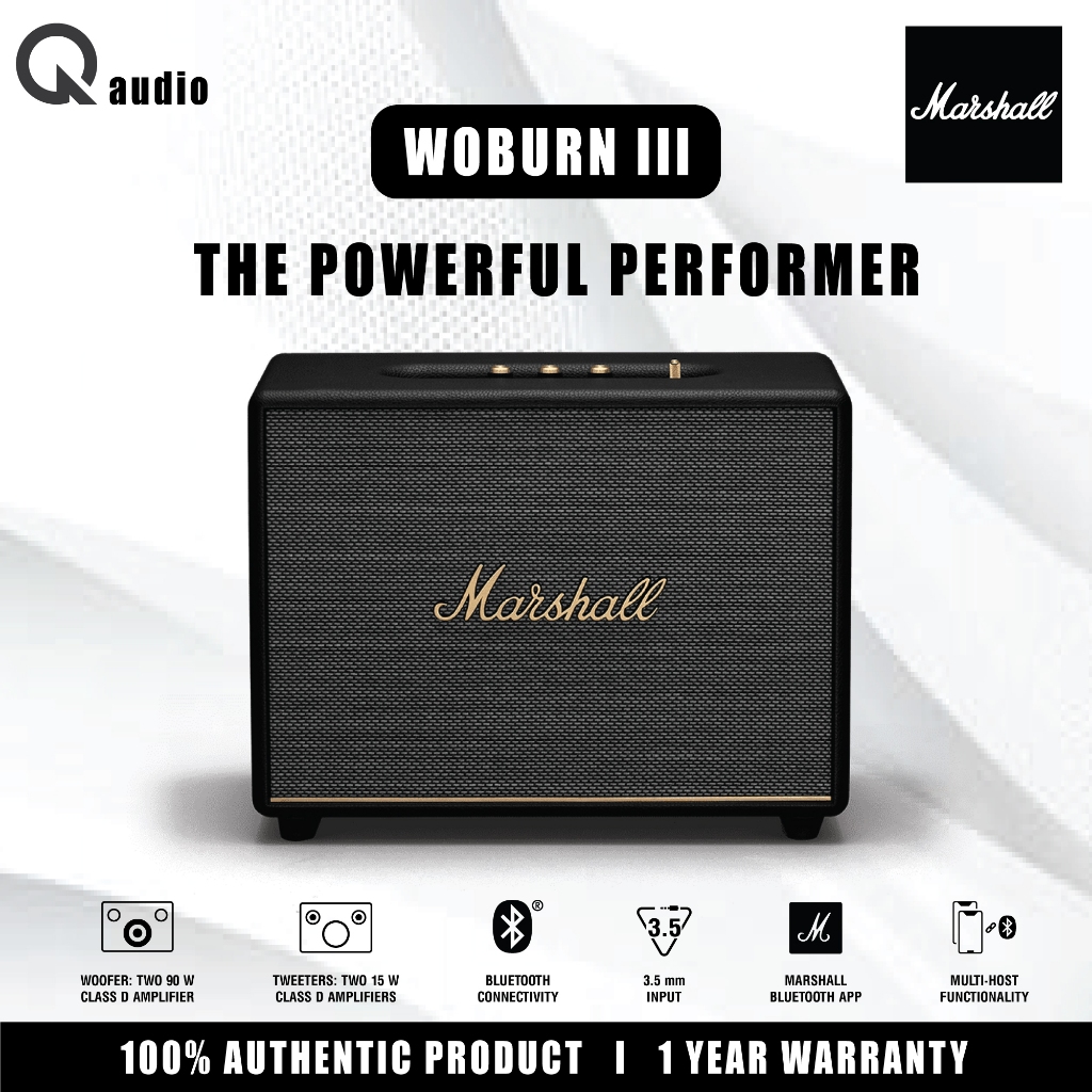 Marshall Woburn III Bluetooth® Speaker