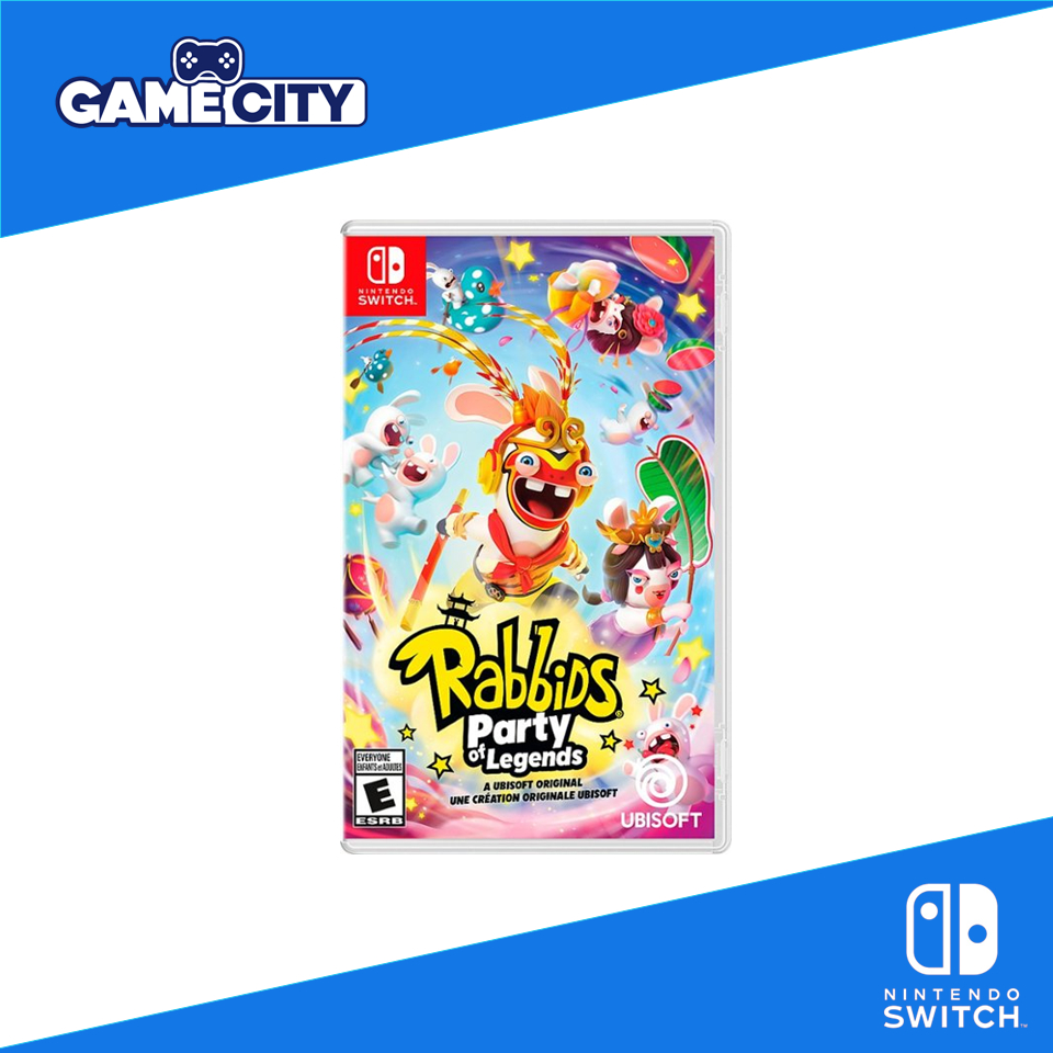 Nintendo Switch Rabbids Party of Legends (English Chinese Multilingual ...
