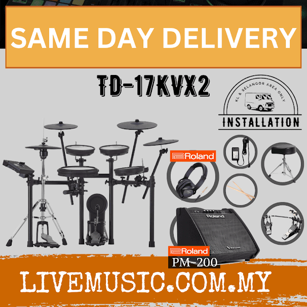 Roland TD17KVX2 Electronic Digital Drum Set ( TD17KVX2 ) Replace TD