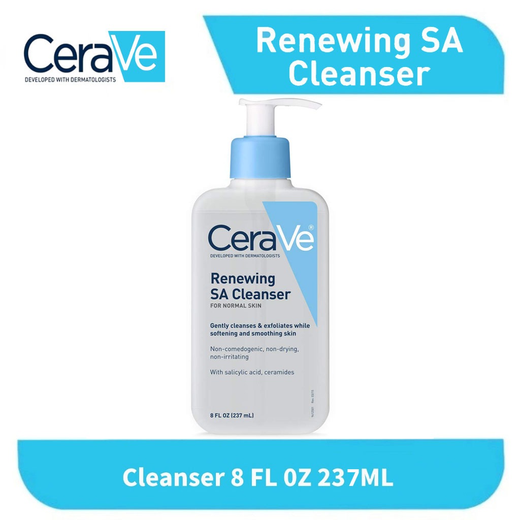 CeraVe Renewing SA Cleanser, CeraVe Face Wash, CeraVe Salicylic Acid