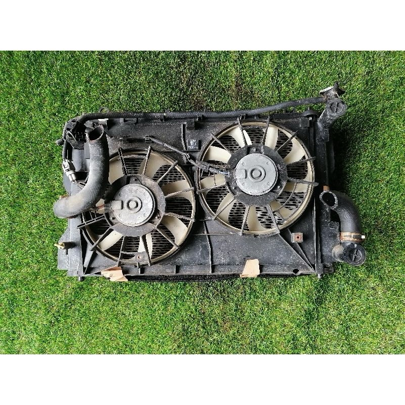 Toyota radiator condenser fan motor 🇯🇵 Toyota vellfire 20 radiator