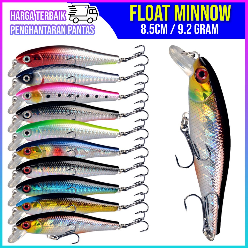 Floating Minnow Siri 138 Fish Lure Bait Casting 85mm 9.2g Float Hard Bait  Wobbler Jig Swimbait Crankbait Stripes Bass