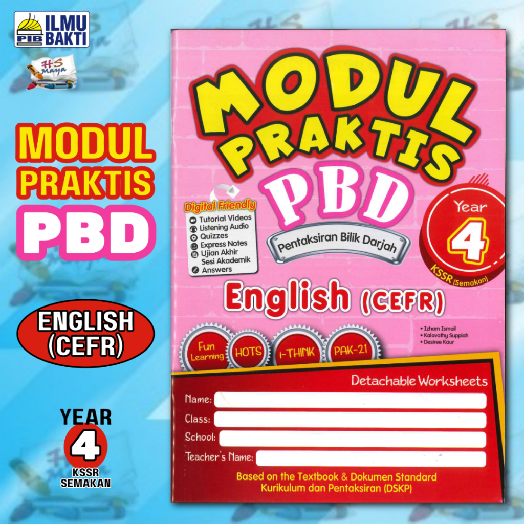 Buku Latihan Modul Praktis Pbd English Cefr Year Kssr Semakan Penerbit Ilmu Bakti