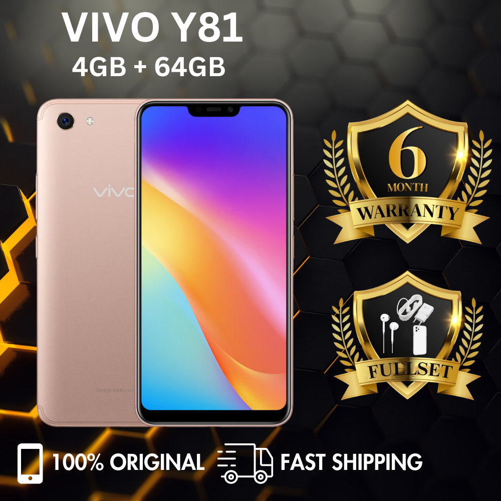 Vivo Y81 - Used Condtion (4GB RAM + 64GB ROM 6.22