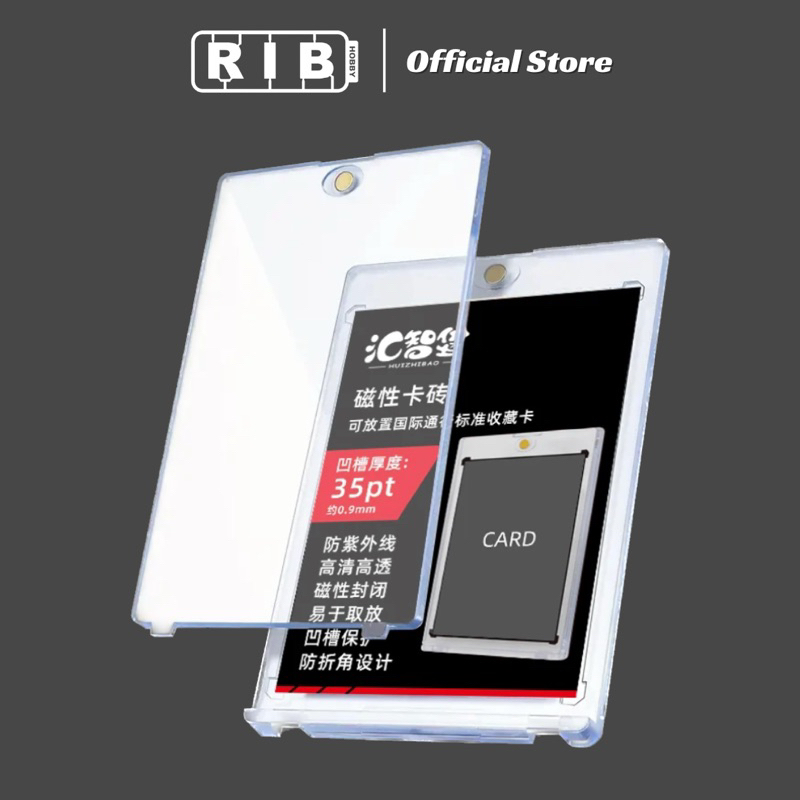FREE SLEEVE!!] Magnetic Card Holder 35PT Magnetic Card Case for Pokemon  Yugioh One Piece MTG Trading Card Game | Shopee Malaysia