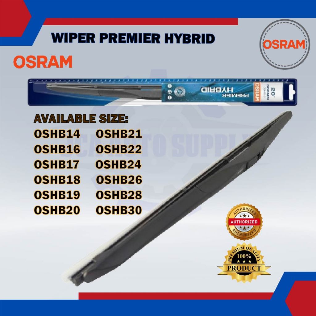 Osram Wiper Premier Hybrid Shopee Malaysia