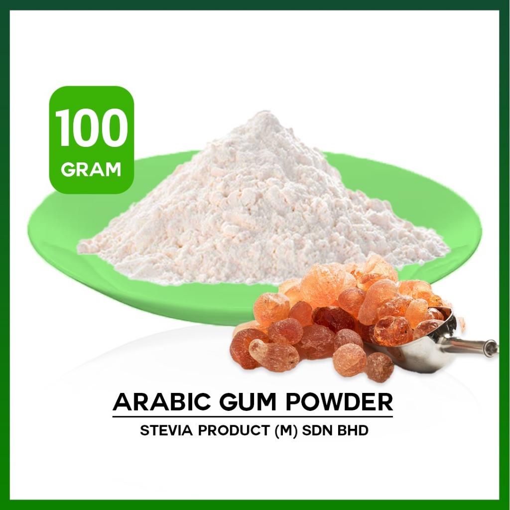 Arabic Gum Powder 100gm | Prebiotik | Cholestrol | Halal | | Shopee ...