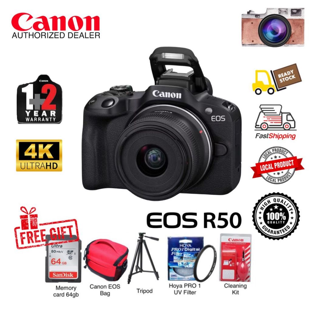 Buy canon eos r50 Online With Best Price, Aug 2026 | Shopee Malaysia