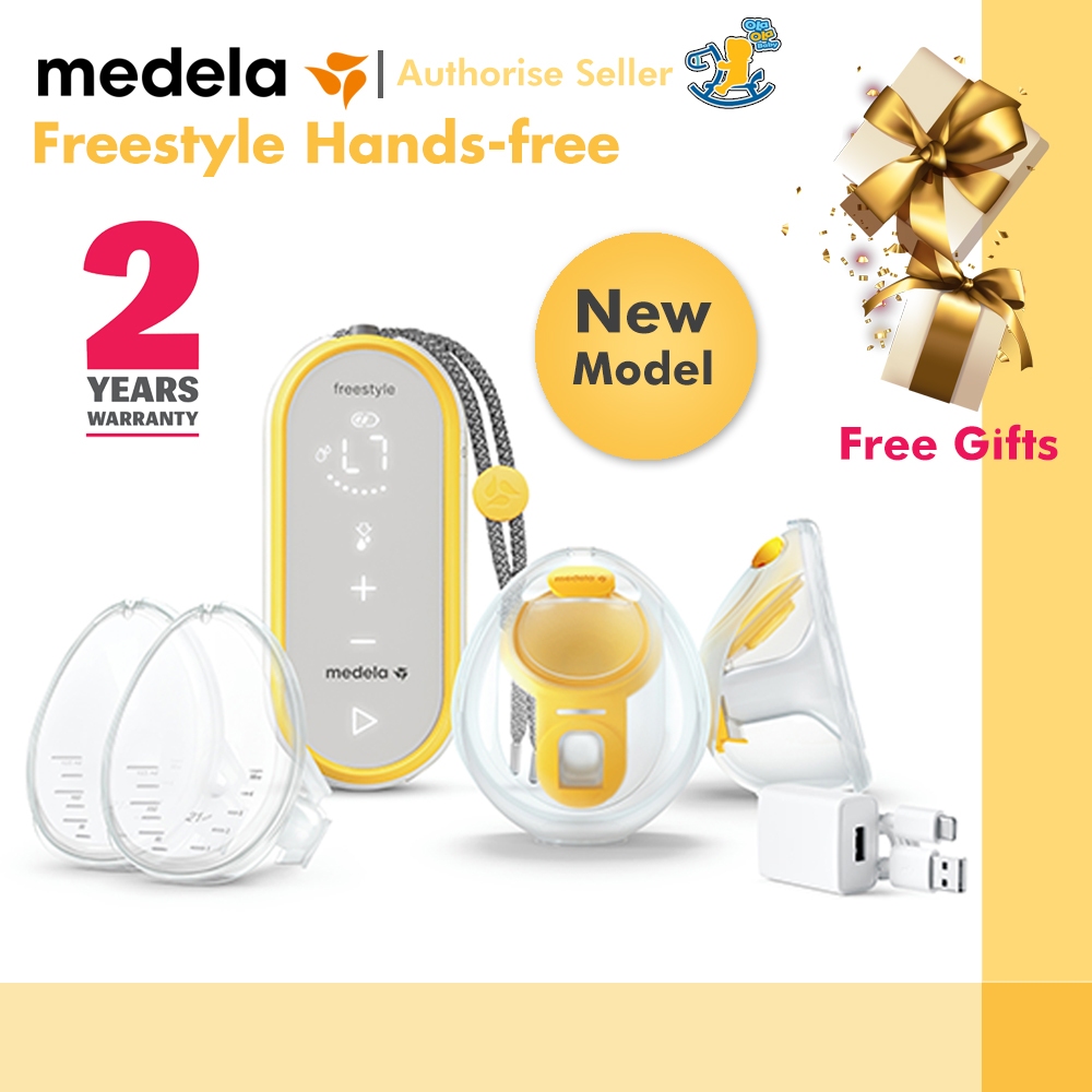 Medela Freestyle Hands-Free Double Electric Wearable Breastpump (1