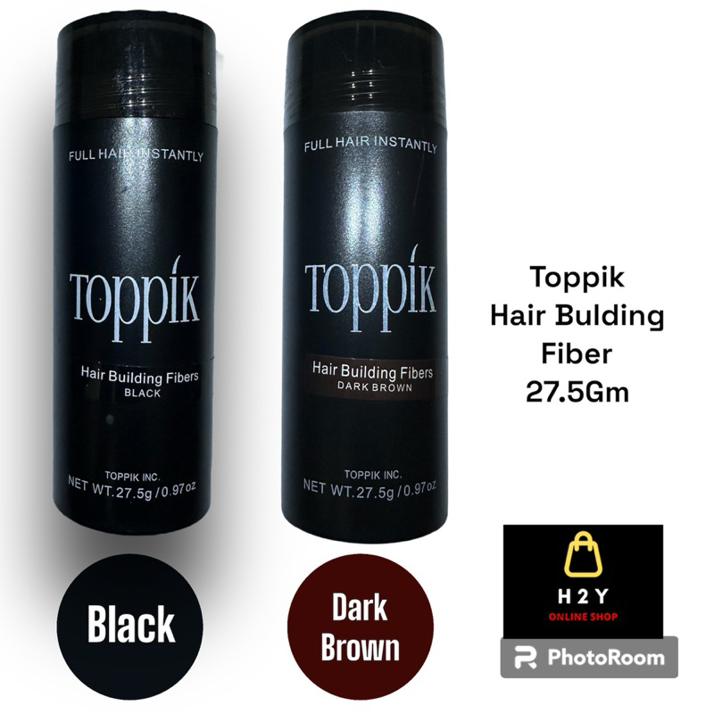 Toppik Hair Building Fiber Powder 27.5g for Hair Beard Hair Loss Concealer Thinning Hair Care