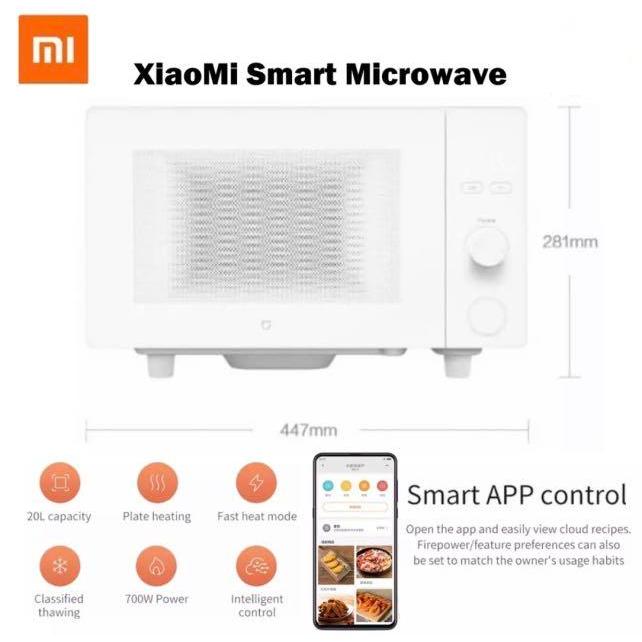 Xiaomi Mijia Smart Microwave App Control 20L Capasity Rapid Heating