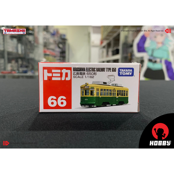 Mô hình xe Tomica No.66 Hiroshima Electric Railway Type 650 – nShop