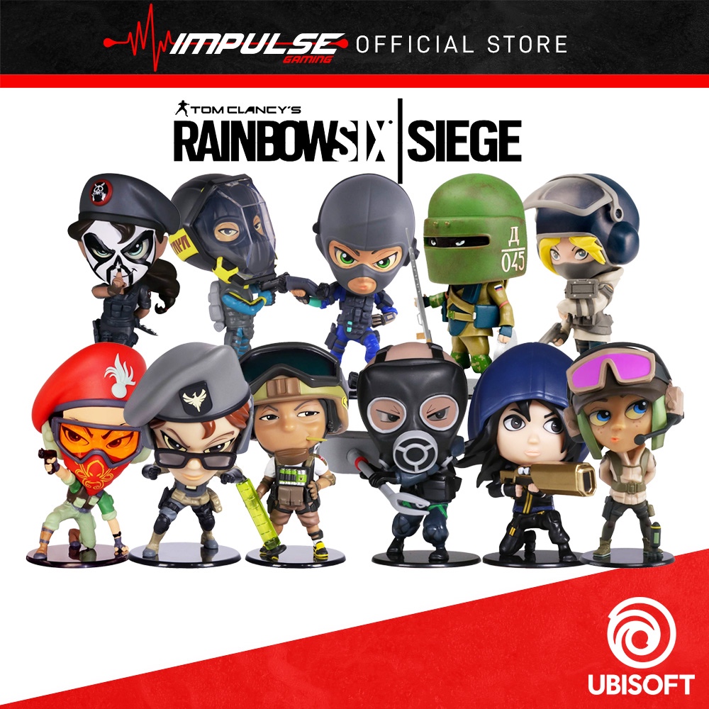 Rainbow six deals chibi figures