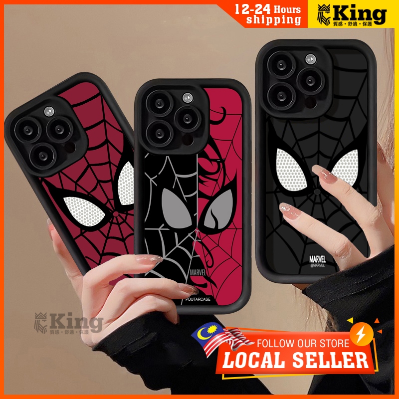 Phone Case Marvel Cool Spider-Man Eyes For iphone 11 12 13 14 15