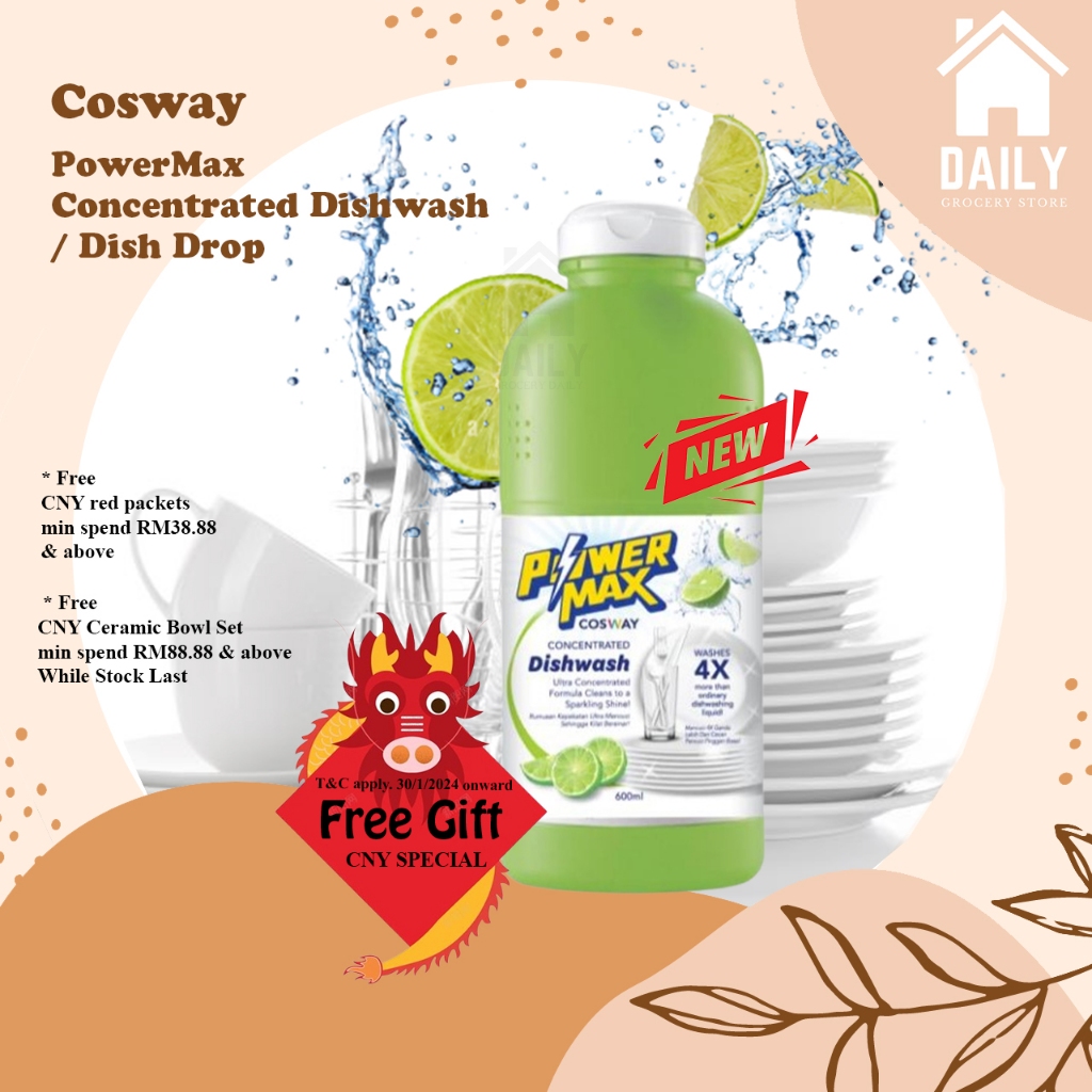 Cosway Cosway Powermax Concentrated Dishwash Dish Drops   Dish Wash 