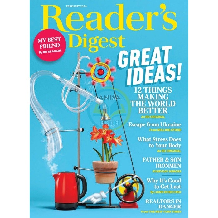 [eMagazine/PDF] Reader's Digest USA - February 2024 | Shopee Malaysia