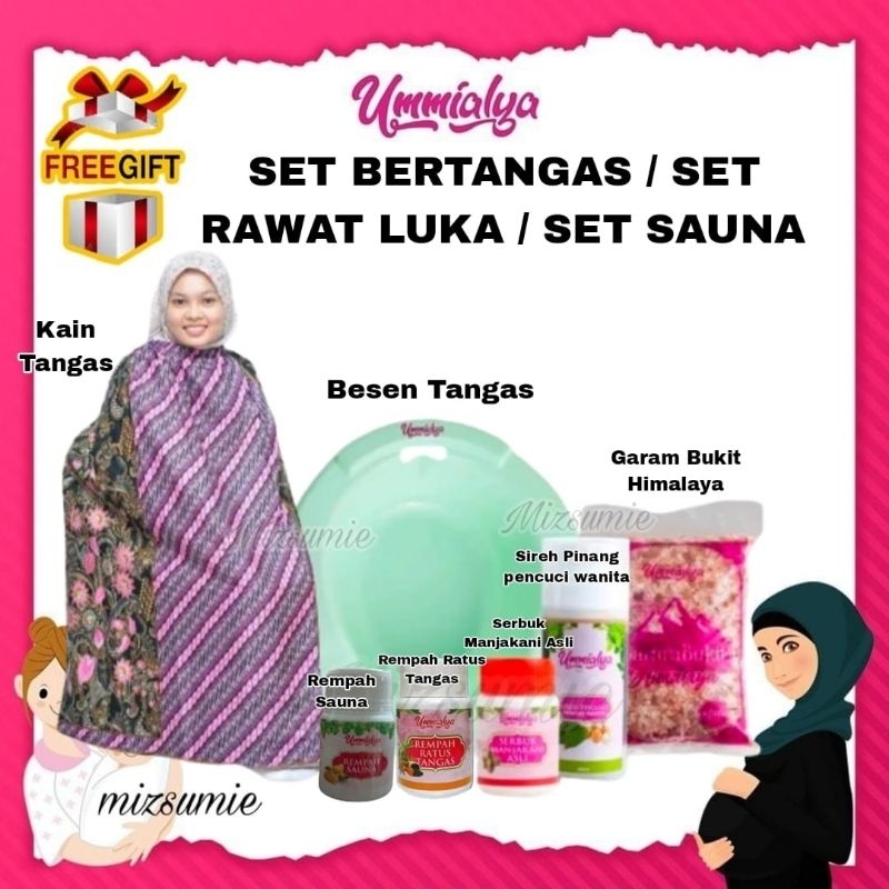 Set Tangas/Sitz bath/sitz bowl/Besen Tangas/Rempah tangas/serbuk manjakani/perapat miss v/rawat