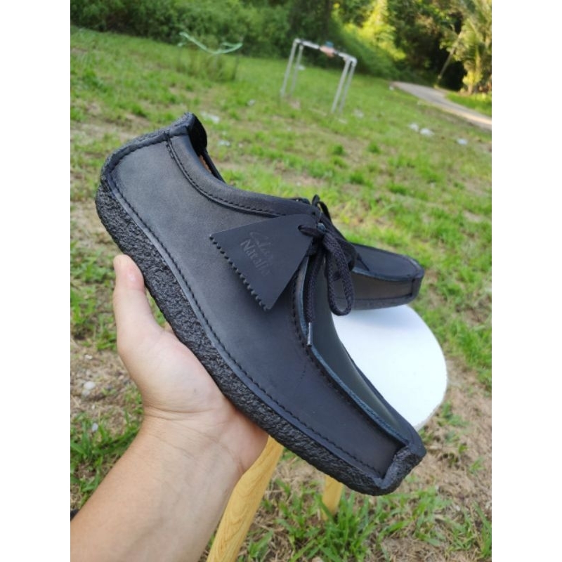SPECIAL OFFERS FREE GIFTS CLARKS NATALIE BLACK Genuine Leather SHOES Shopee Malaysia