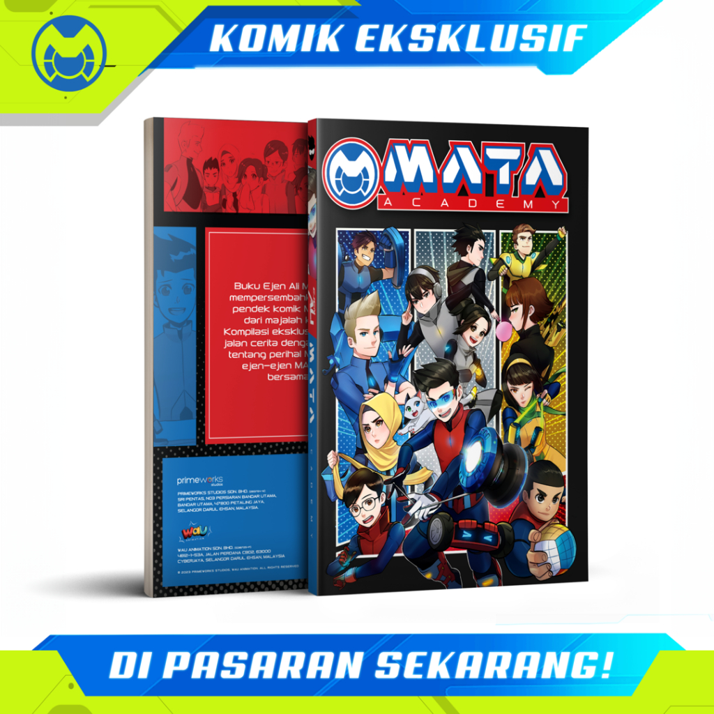 KOMIK EJEN ALI : MATA ACADEMY | Shopee Malaysia