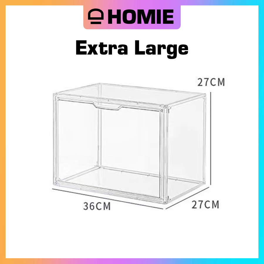 Acrylic Display Box Almari Beg Handbag Organizer Storage Box Handbag ...