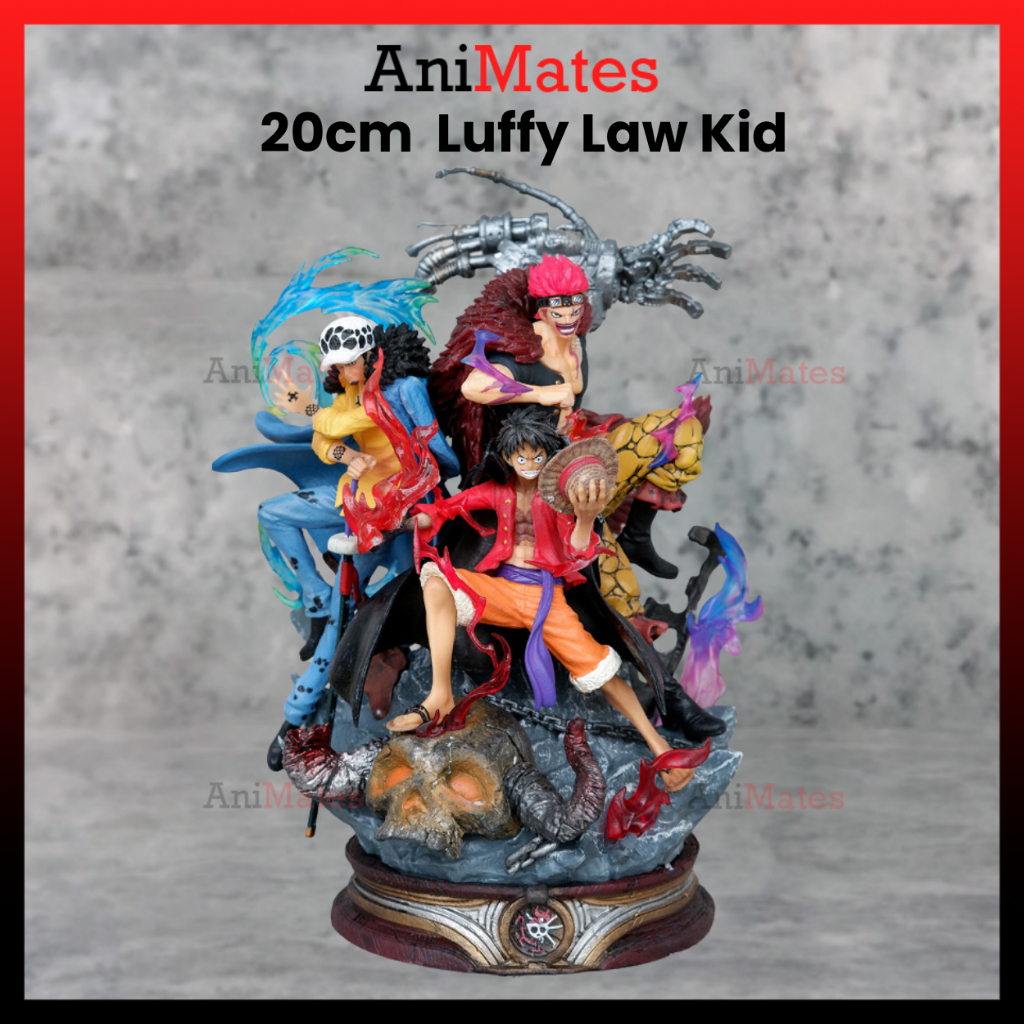 CLEARANCE 🇲🇾 20CM One Piece The Worst Generation Super Rookie Three ...