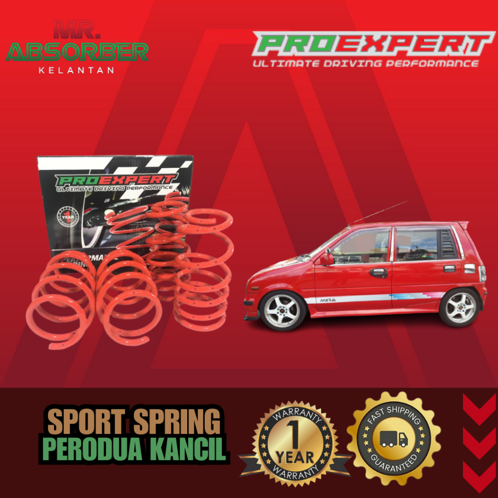 [DAILY SHIP] PERODUA KANCIL SPORT SPRING LOWERED PRO EXPERT | Shopee ...