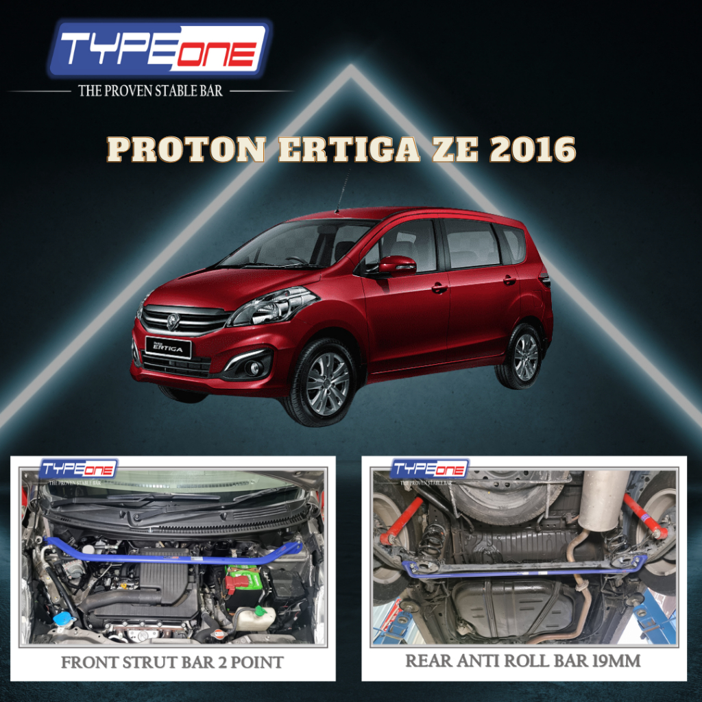 🔥 READY STOCK 🔥 MATBLUE COLOR TYPE ONE STABLE BAR PROTON ERTIGA 16Y