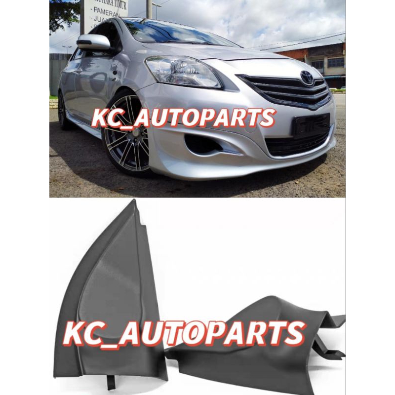 Toyota Vios Tweeter Cover Tweeters Speakers Refitting Cover (2pcs/set ...