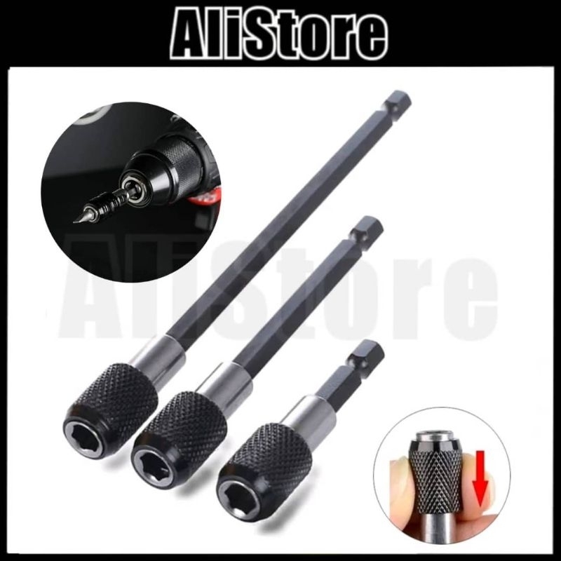 ALi Magnetic Screwdriver Hex Adapter Quick Release Drill Bit Change ...