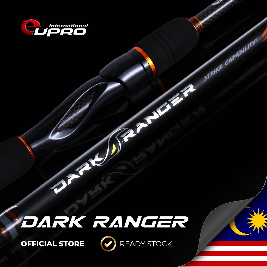 Eupro Dark Ranger (Spinning Rod 2 Pieces Freshwater Fishing Rod ...