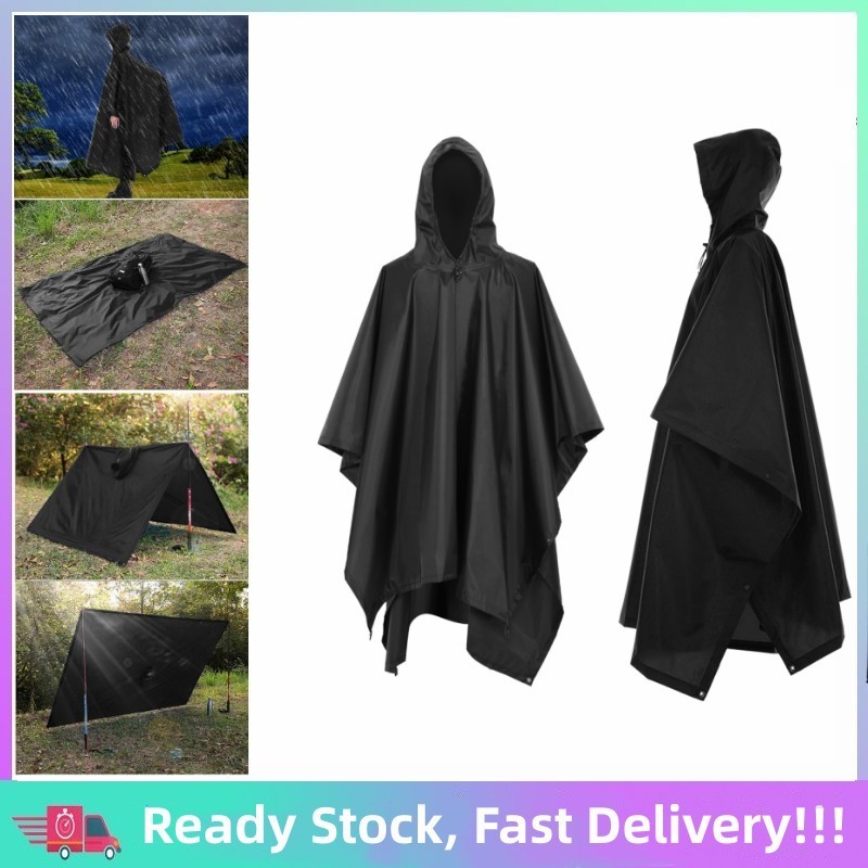 Generic Fishing Poncho To Camp Poncho For Rain Motorcycle @ Best Price  Online