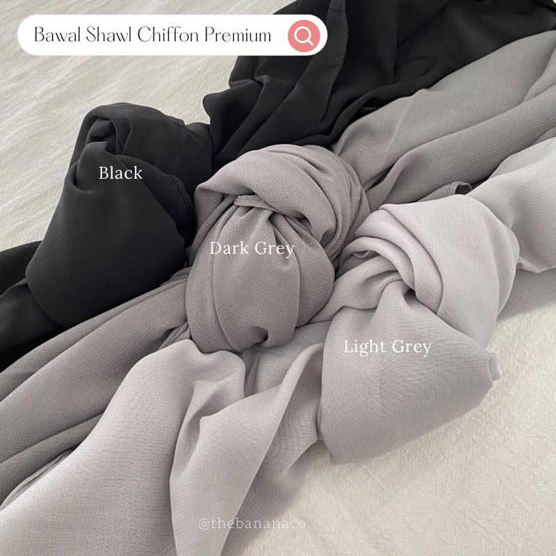 bawal shawl chiffon