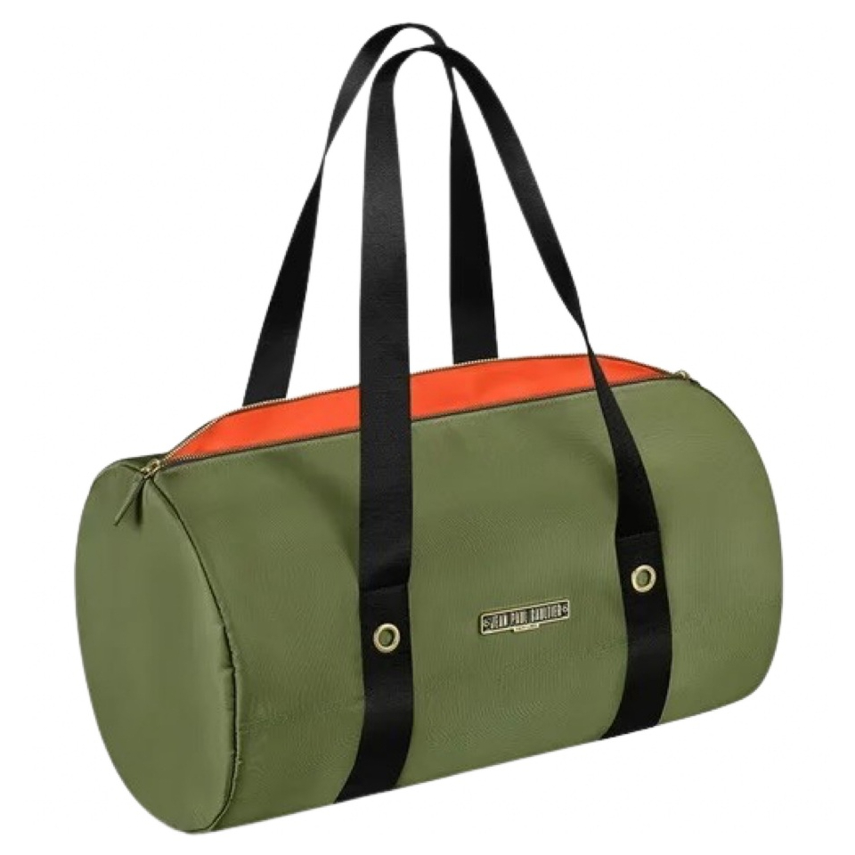 JEAN PAUL GAULTIER PARFUMS TRAVEL DUFFLE BAG LARGE GREEN Shopee Malaysia