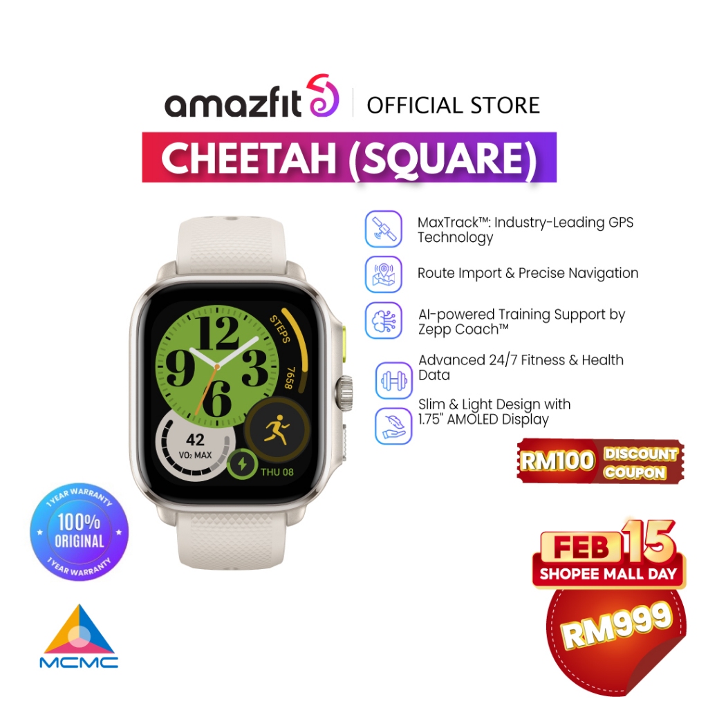 Amazfit Cheetah series with AMOLED display, GPS, AI-Powered Running Coach  launched in India