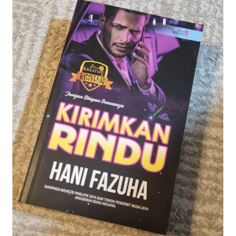 [🔥 LIMITED EDITION 🔥] KIRIMKAN RINDU BUKU 1 BY HANI FAZUHA | Shopee ...